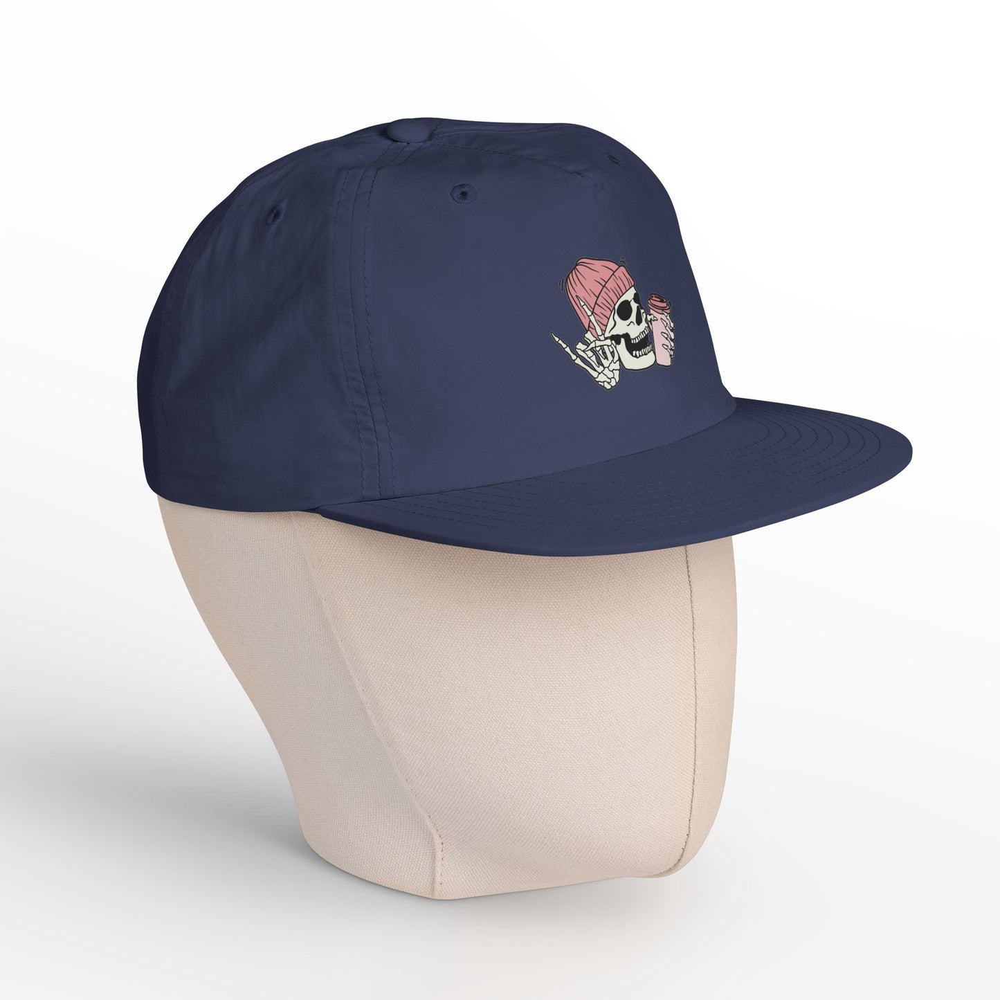 Antisocial Dads Club Skull Logo - Unstructured Casual Hat