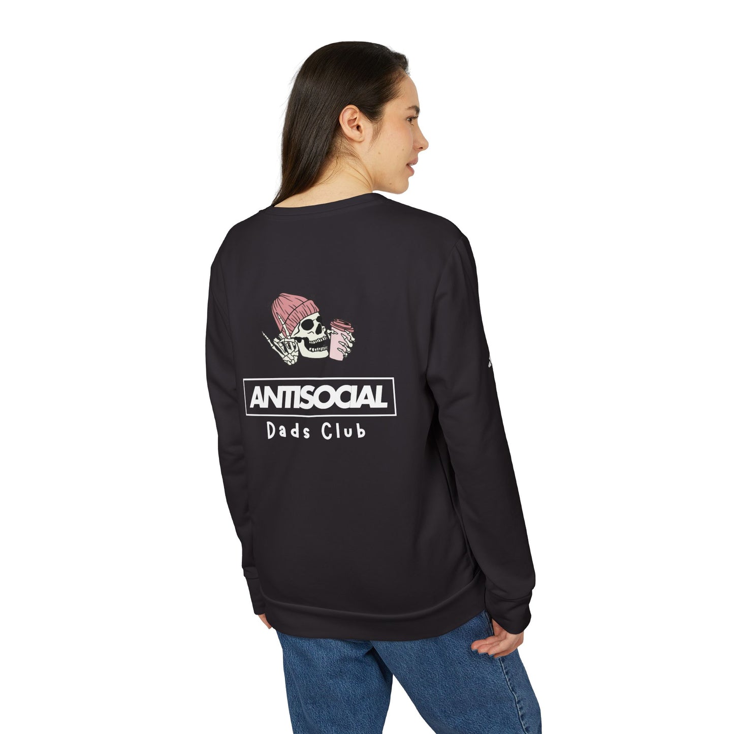 Antisocial Dads Club × Adidas Premium Crewneck Sweatshirt
