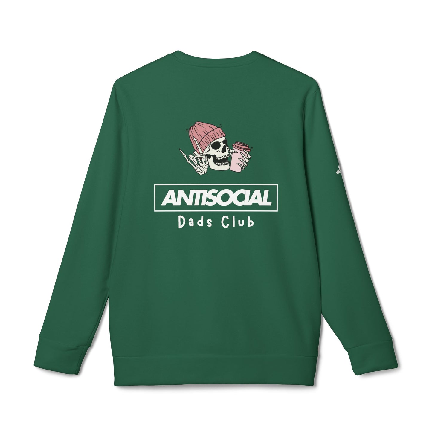 Antisocial Dads Club × Adidas  Premium Crewneck Sweatshirt