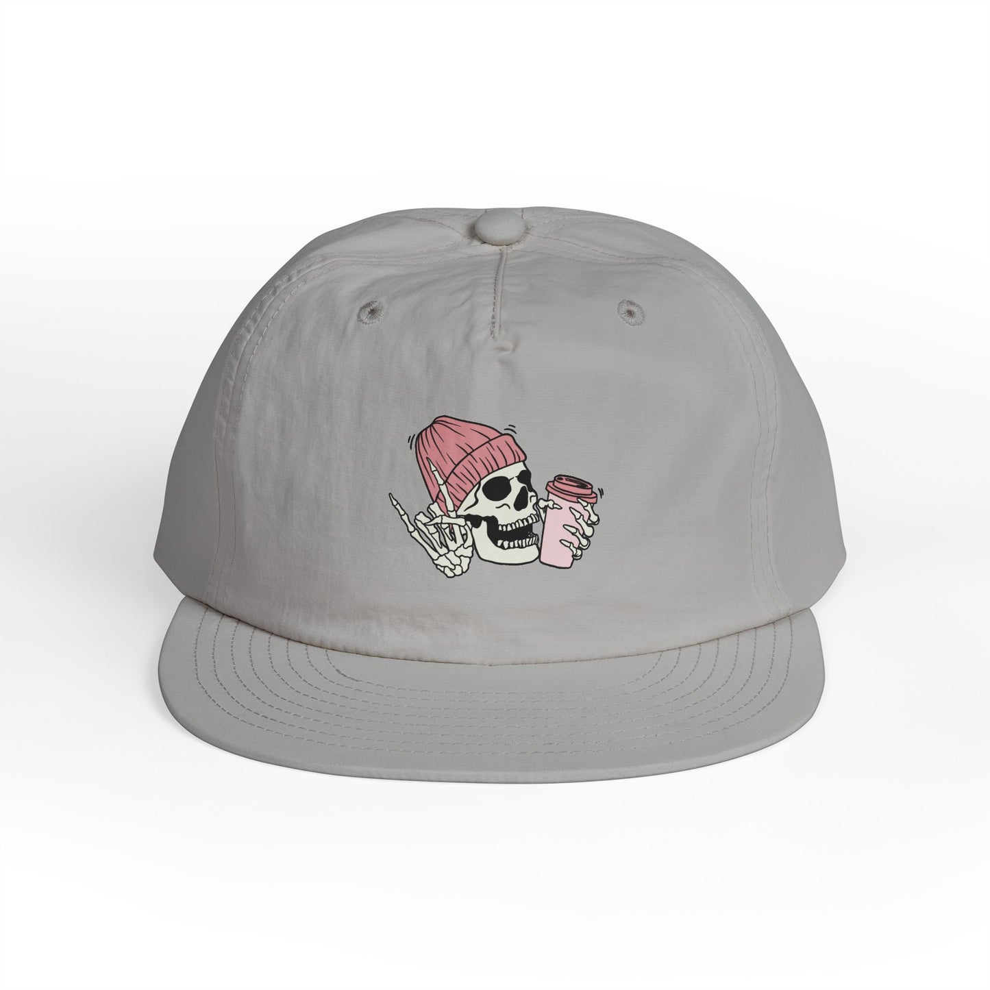 Antisocial Dads Club Skull Logo -  Unstructured Casual Hat