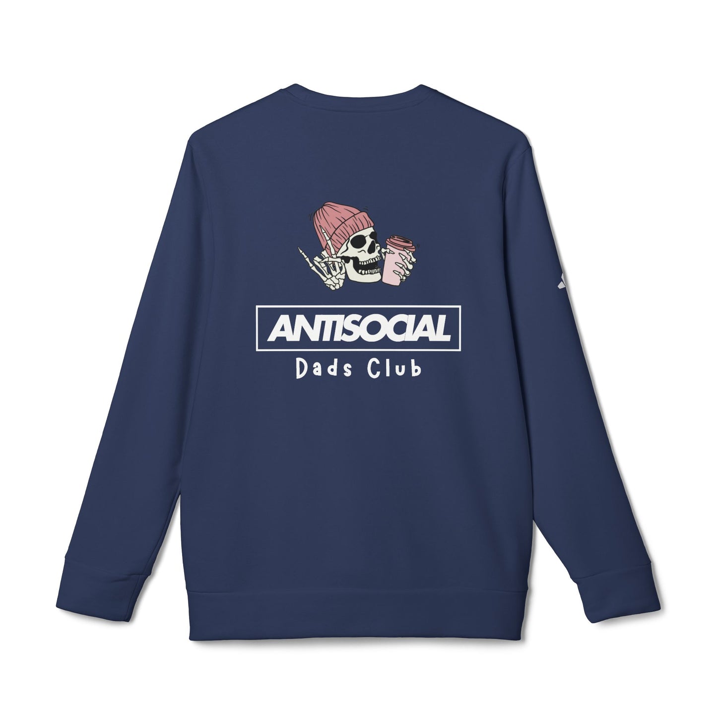 Antisocial Dads Club × Adidas  Premium Crewneck Sweatshirt