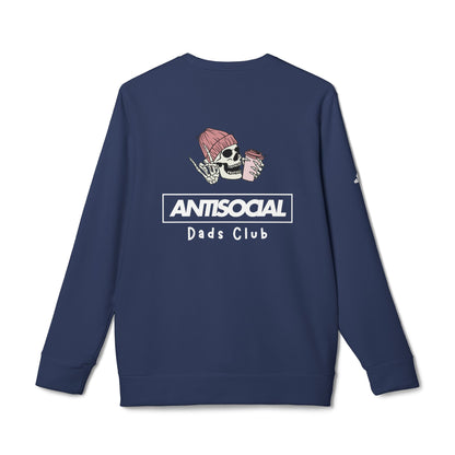 Antisocial Dads Club × Adidas  Premium Crewneck Sweatshirt