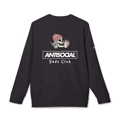 Antisocial Dads Club × Adidas  Premium Crewneck Sweatshirt