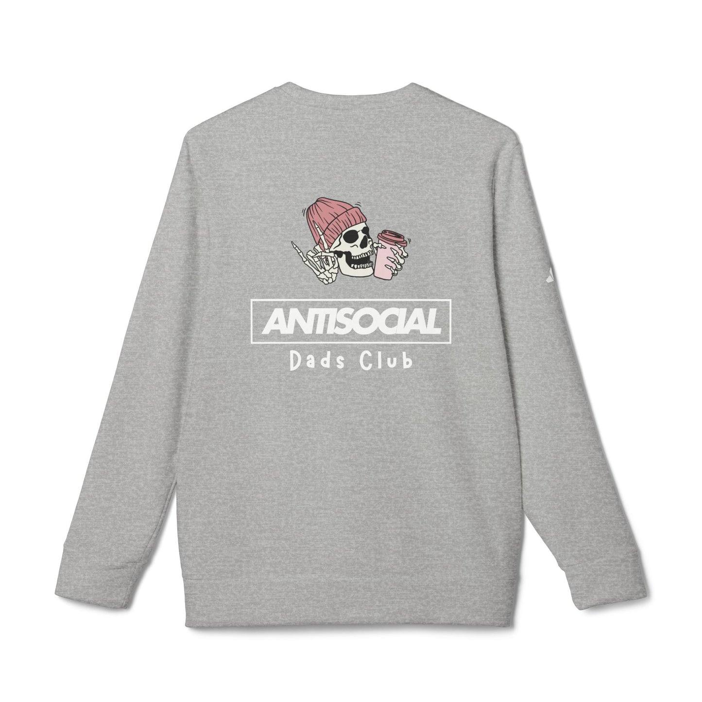 Antisocial Dads Club × Adidas  Premium Crewneck Sweatshirt