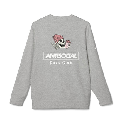 Antisocial Dads Club × Adidas  Premium Crewneck Sweatshirt