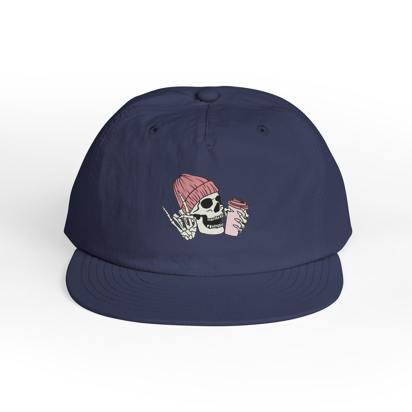 Antisocial Dads Club Skull Logo -  Unstructured Casual Hat