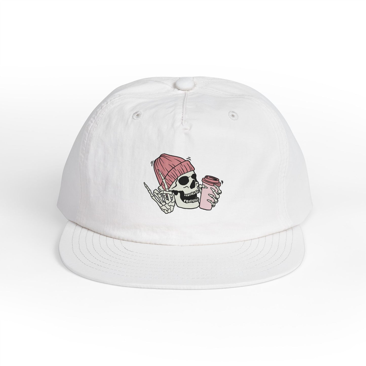 Antisocial Dads Club Skull Logo -  Unstructured Casual Hat